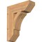 Ekena Millwork Thorton Slat Smooth Bracket, Western Red Cedar, 5 1/2"W x 18"D x 22"H BKT06X18X22THR06SWR - alternate 1